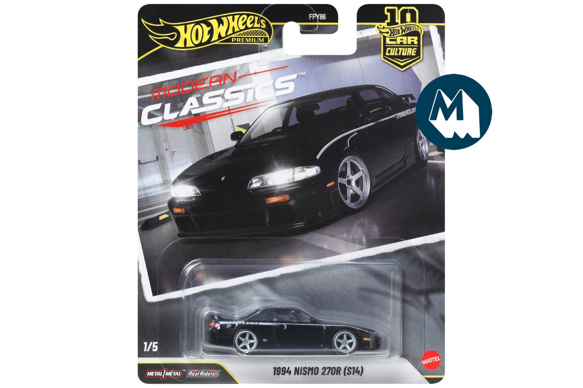 Hot Wheels Car Culture 2026 Mix 4 Modern Classics / #1 - 1994 NISMO 270R (S14) (Black)