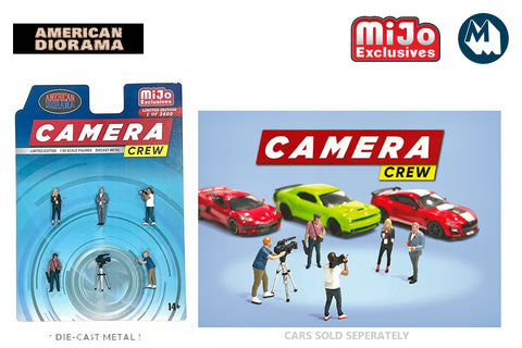 1:64 American Diorama Camera Crew (AD-76526)