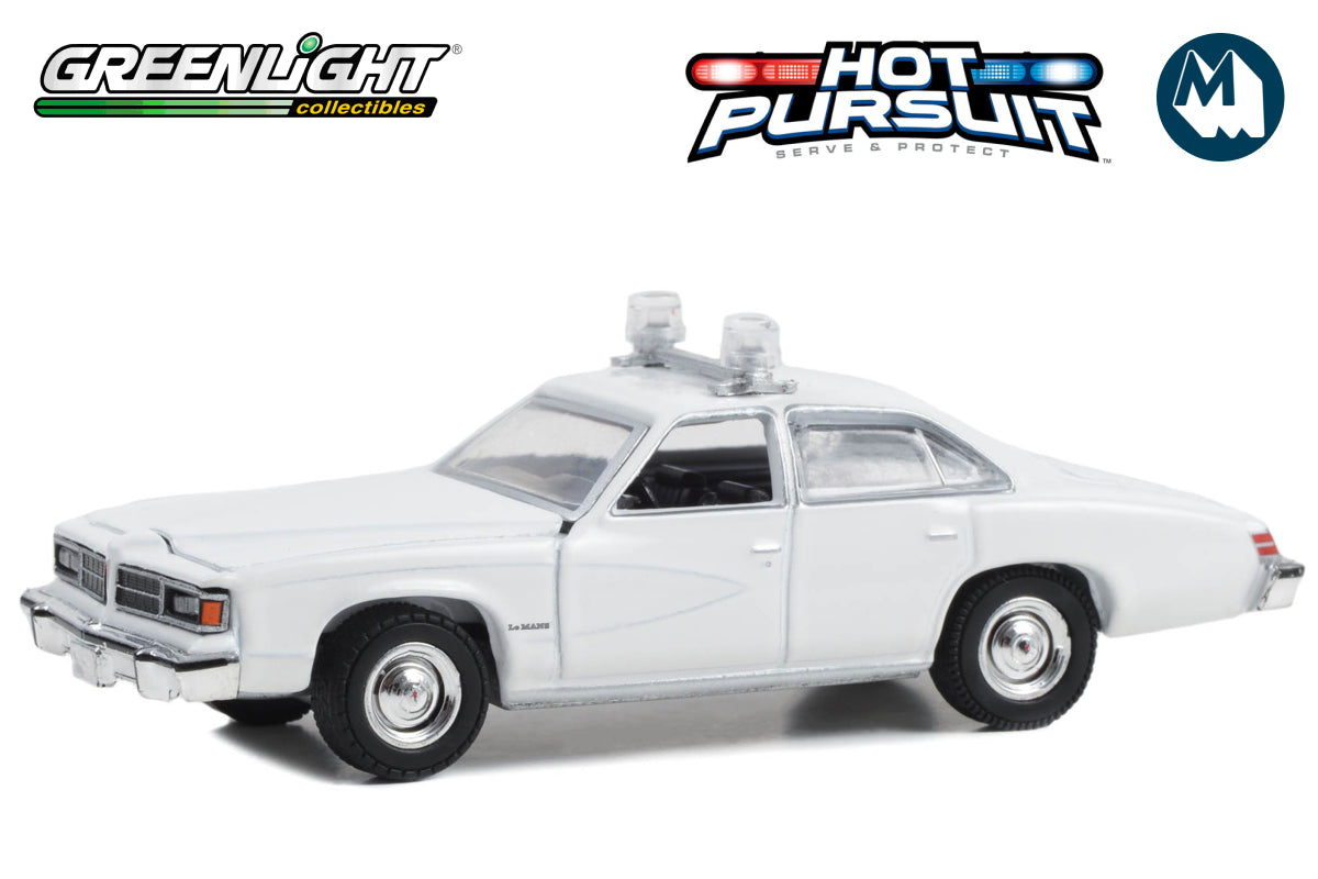 Hot Pursuit 1976-77 Pontiac LeMans Enforcer with lights (White)