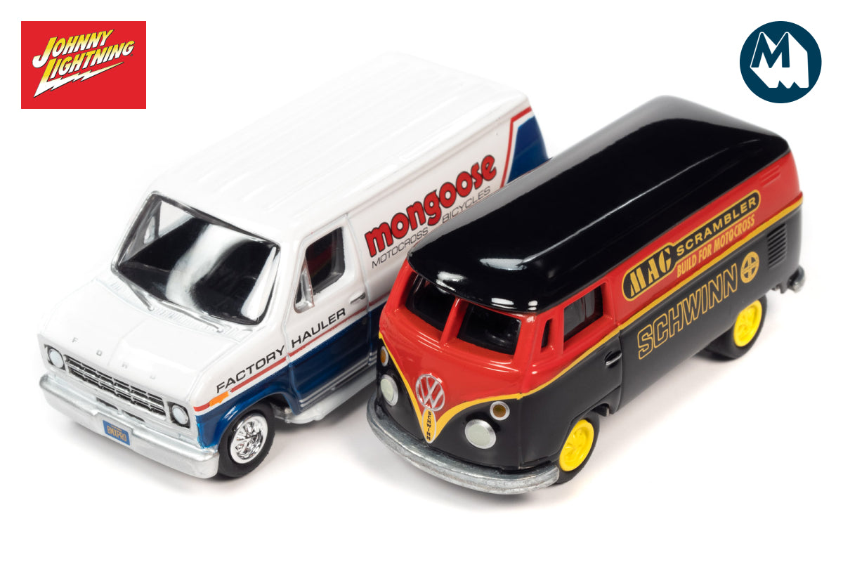 Schwinn 1965 Volkswagon Type 2 / Mongoose 1976 Ford Van - BMX/Freestyle Bikes (Version B)