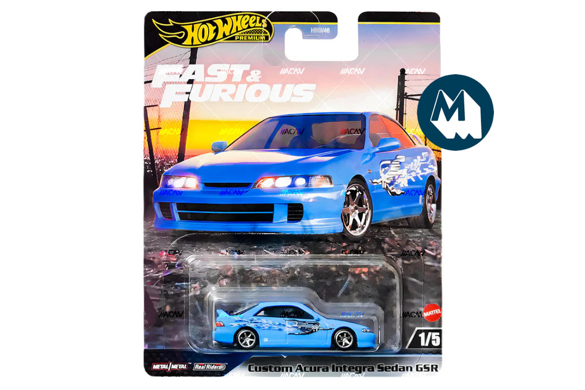 Hot Wheels Fast & Furious Premium 2024 Mix 3 / #1 - Custom Acura Integra Sedan GSR