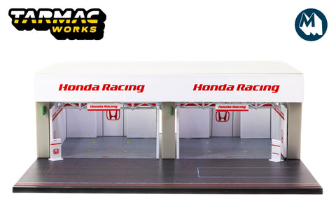 1:64 Pit Garage Diorama - Honda Racing