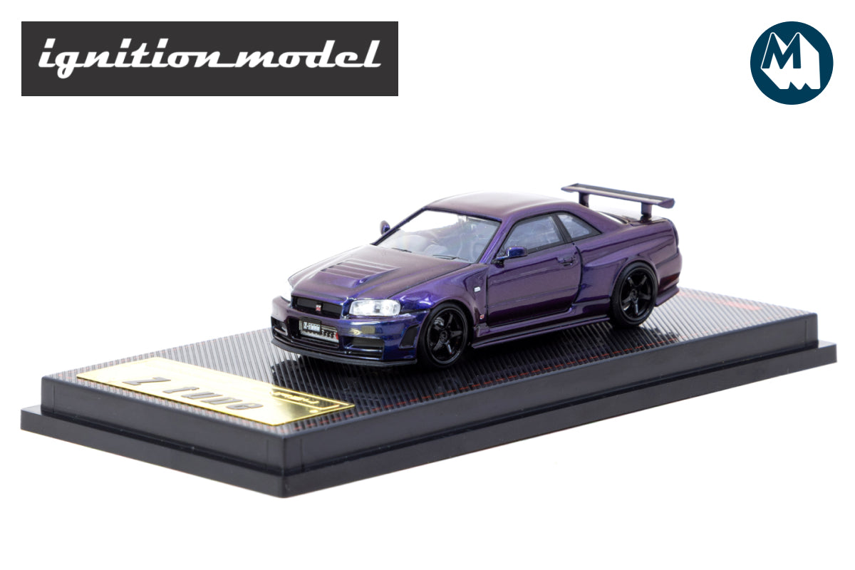 Nismo R34 GT-R Z-tune (Purple Metallic) – Modelmatic