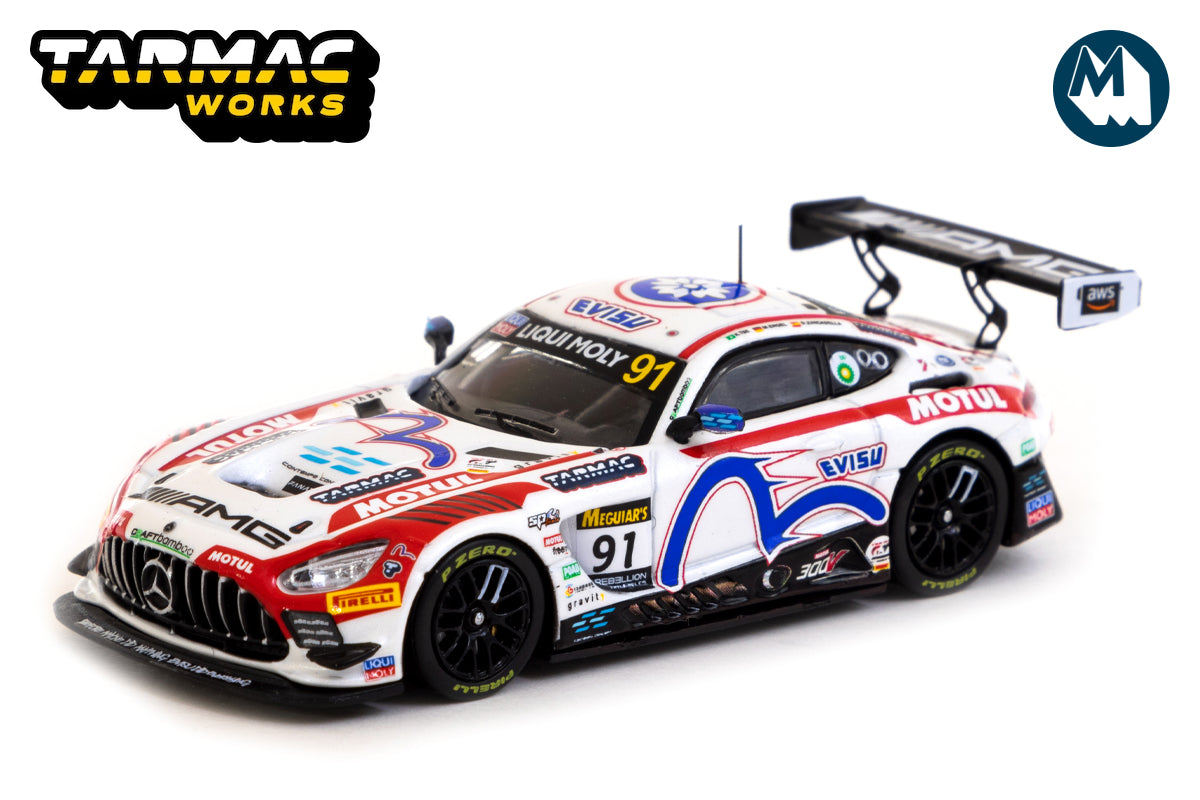 Mercedes AMG GT3 Bathurst 12 Ore 2022 #91 1:64 Tarmac Works Mercedes AMG GT3 Bathurst 12 Ore 2022 #91 1:64 Tarmac Works
