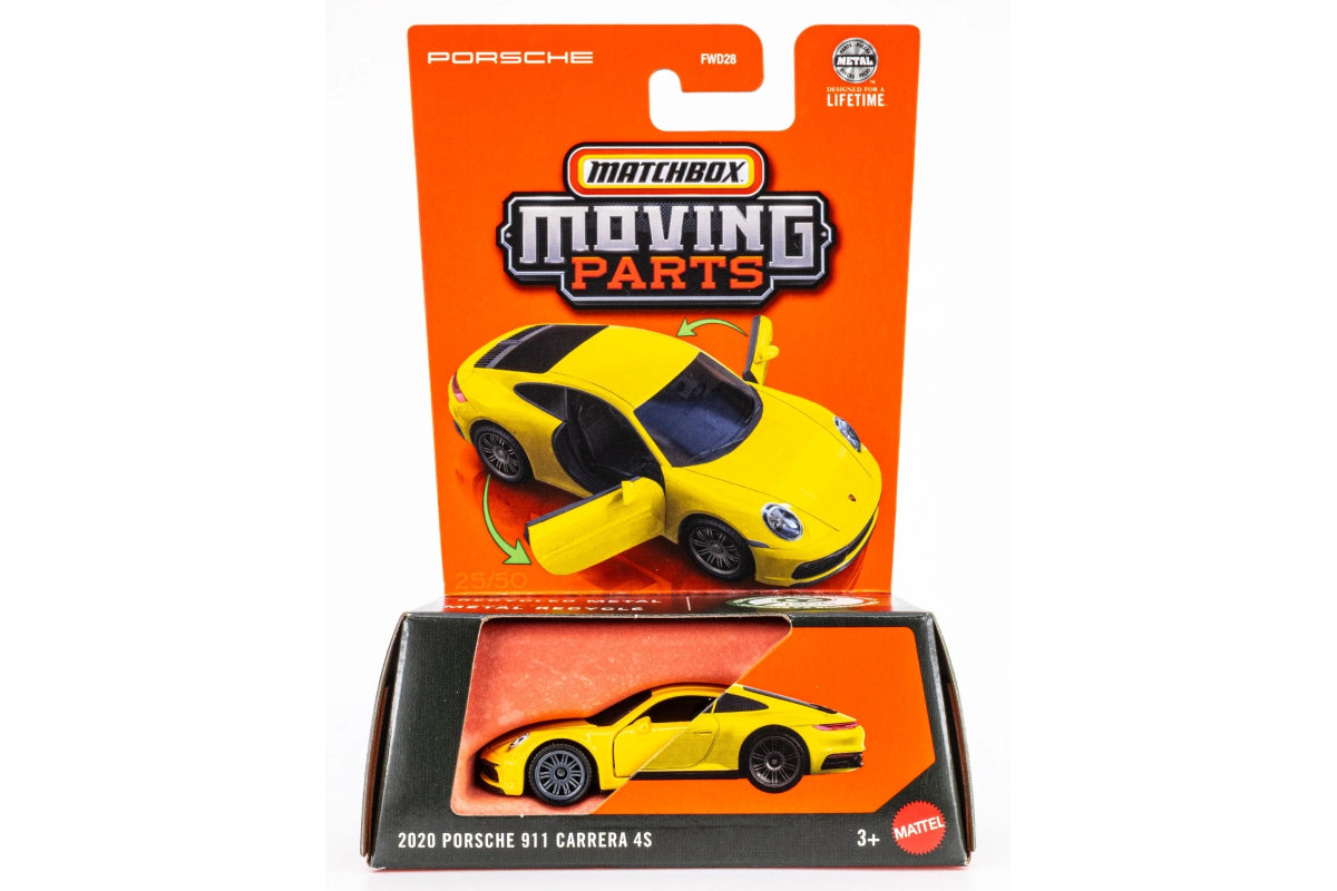 2025 #25 - 2020 Porsche 911 Carrera 4S (Yellow)