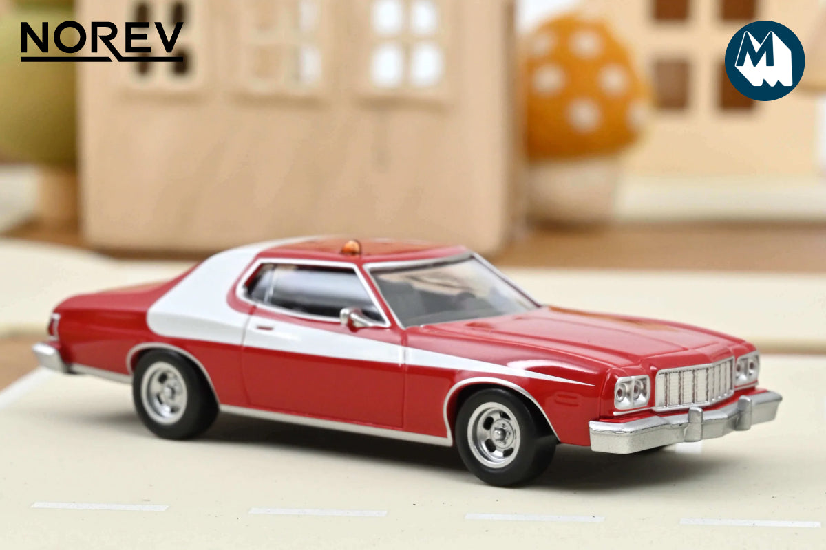 1:43 - 1975 Ford Gran Torino / Starsky & Hutch (Red & White)