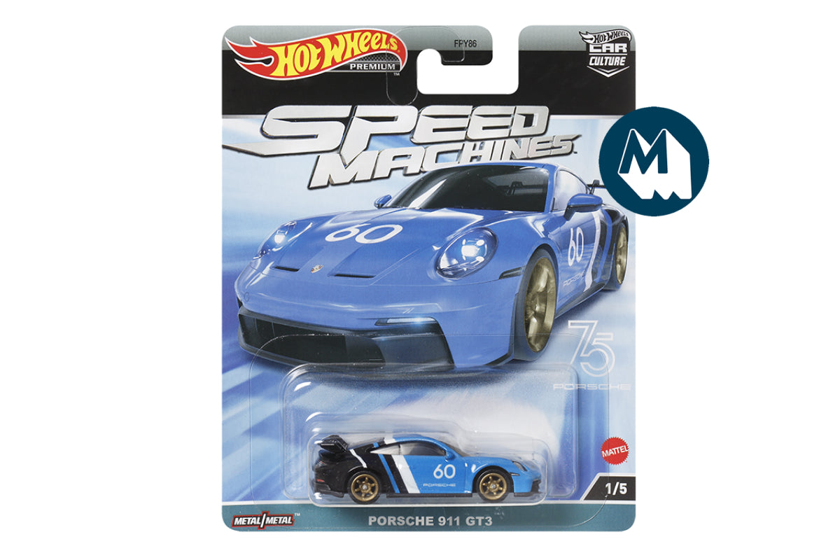 Hot Wheels Car Culture 2023 Mix 1 Speed Machines / #1 - Porsche 911 GT3