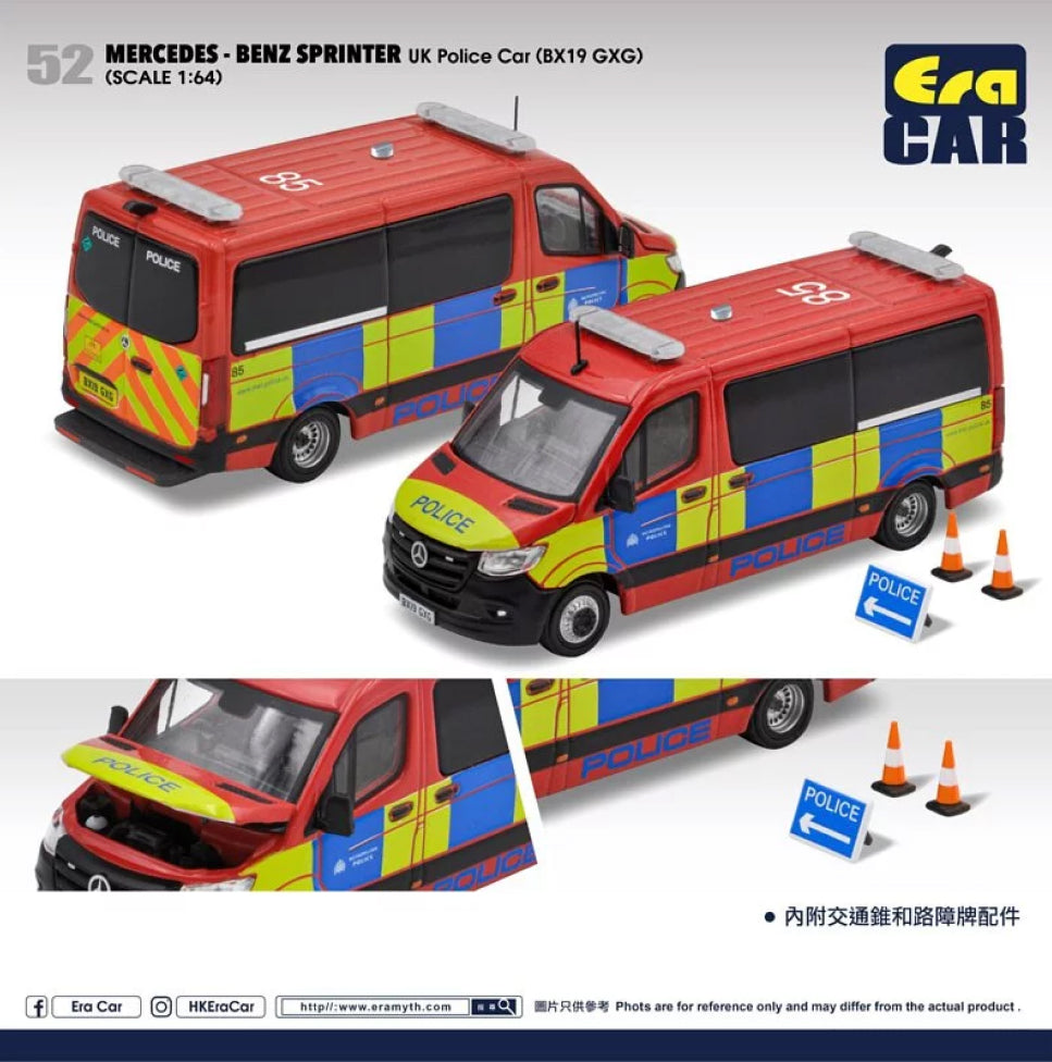 Mercedes-Benz Sprinter UK Police Car (BX19 GXG)