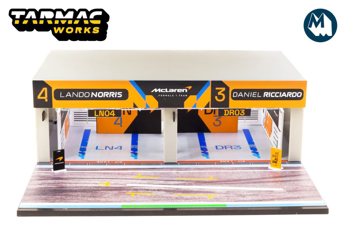 1:64 Pit Garage Diorama - McLaren Formula 1 Team