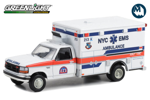 1994 Ford F-350 Ambulance - NYC EMS (City of New York Emergency Medical Service) HAZ TAC Ambulance