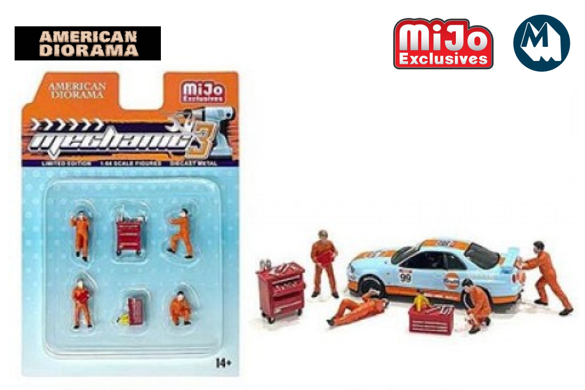1:64 American Diorama Mechanic #3 (AD-76483)