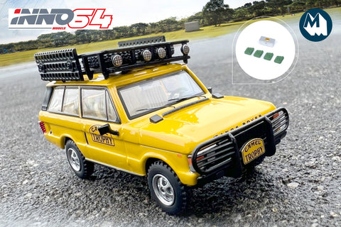 Range Rover "Classic" / Camel Trophy 1982 with tool box and oil containers
