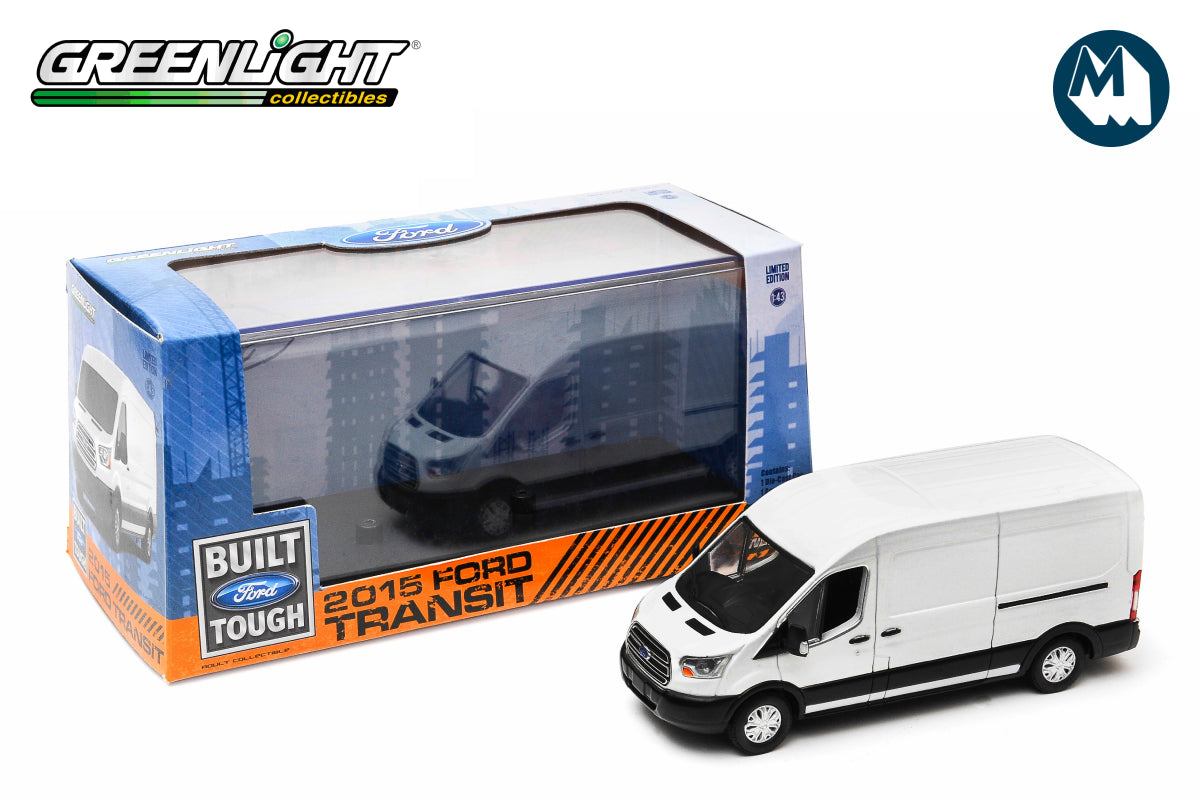 1:43 - 2015 Ford Transit (V363) (Oxford White)