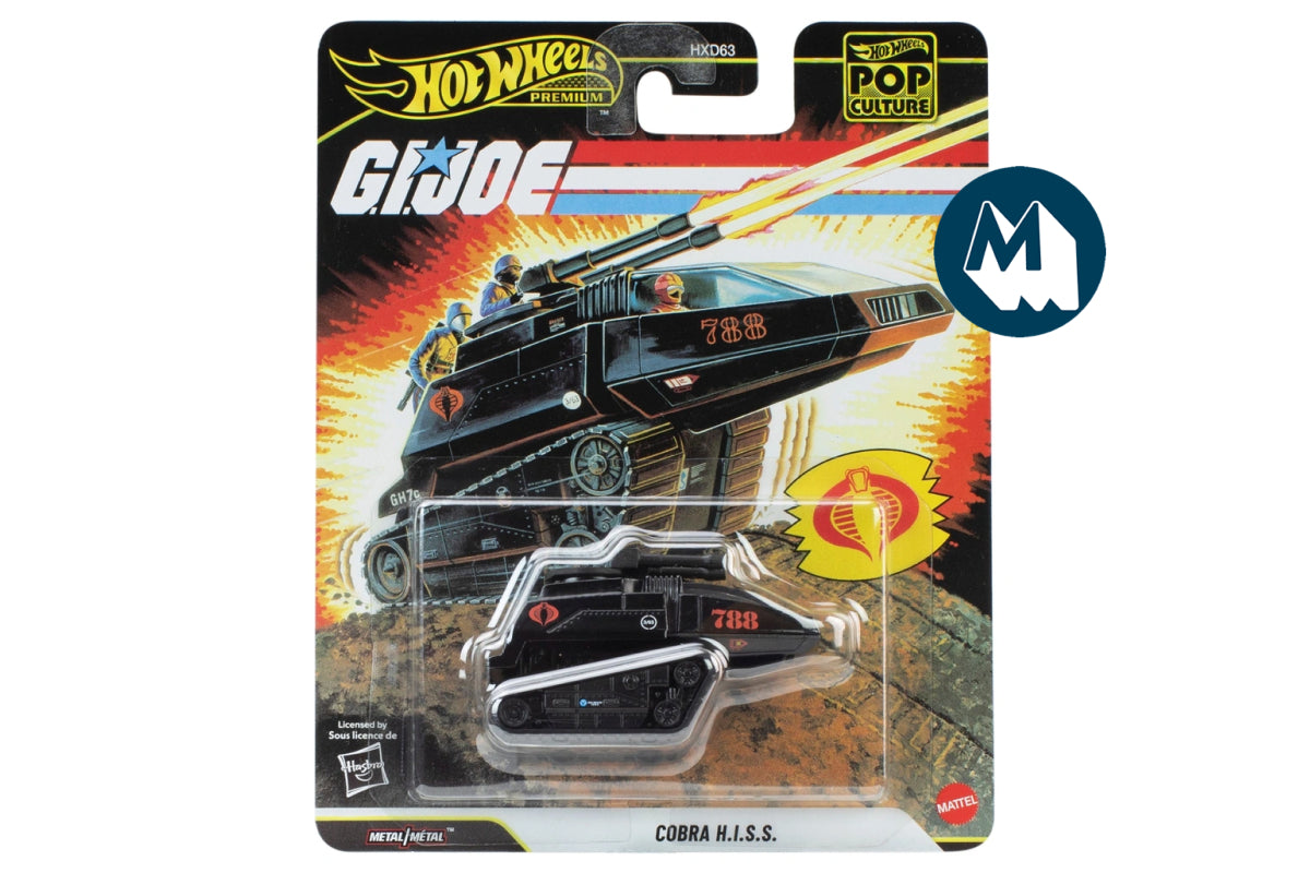 Hot Wheels Pop Culture 2026 Mix 3 / Cobra H.I.S.S. - G.I. Joe