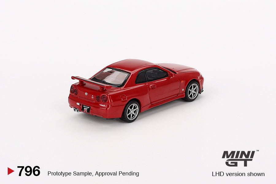 #796 - Nissan Skyline GT-R (R34) V-Spec (Active Red)