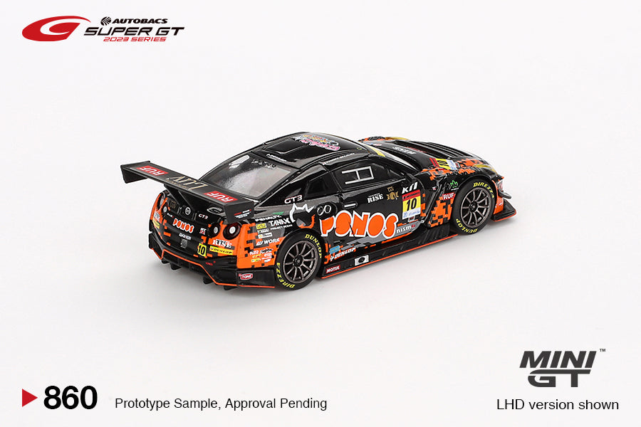 #860 - Nissan GT-R NISMO GT3 #10 "PONOS GAINER GT-R" 2023 SUPER GT SERIES