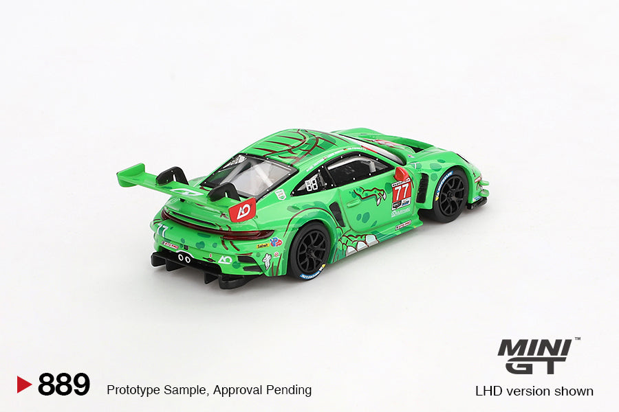 #889 - Porsche 911 GT3 R #77 AO Racing 2024 IMSA Daytona 24 Hrs GTD Pro 2nd Place