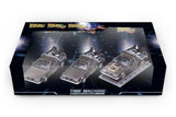 1:43 - Delorean Time Machine / Back to The Future Trilogy 3-Pack