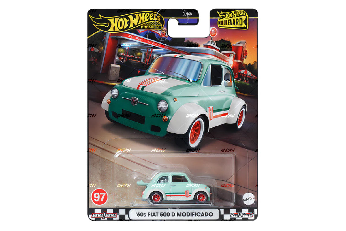 Hot Wheels Boulevard 2024 / #097 - '60s Fiat 500 D Modificado