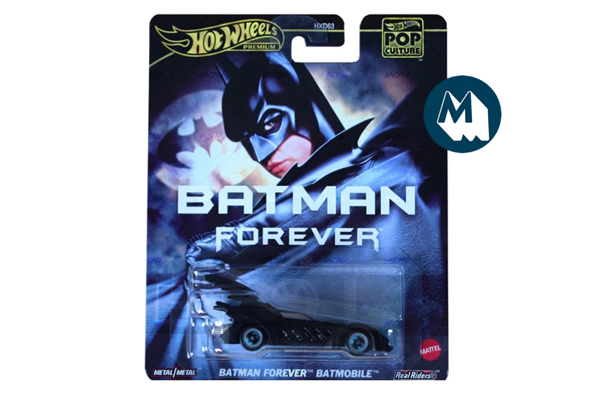 Hot Wheels Pop Culture 2024 Mix 6 / Batman Forever Batmobile - Batman Forever