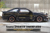 Toyota Sprinter Trueno AE86 "Black Limited" Tuned by TEC-ART'S