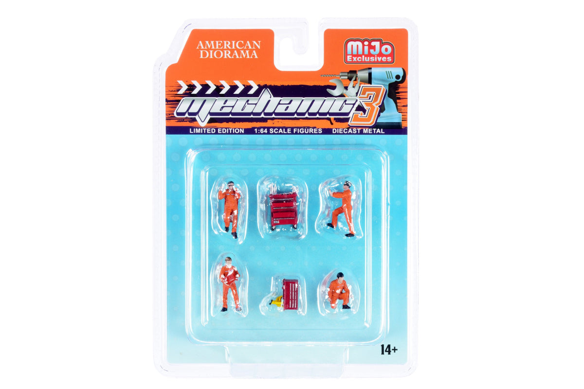 1:64 American Diorama Mechanic #3 (AD-76483)