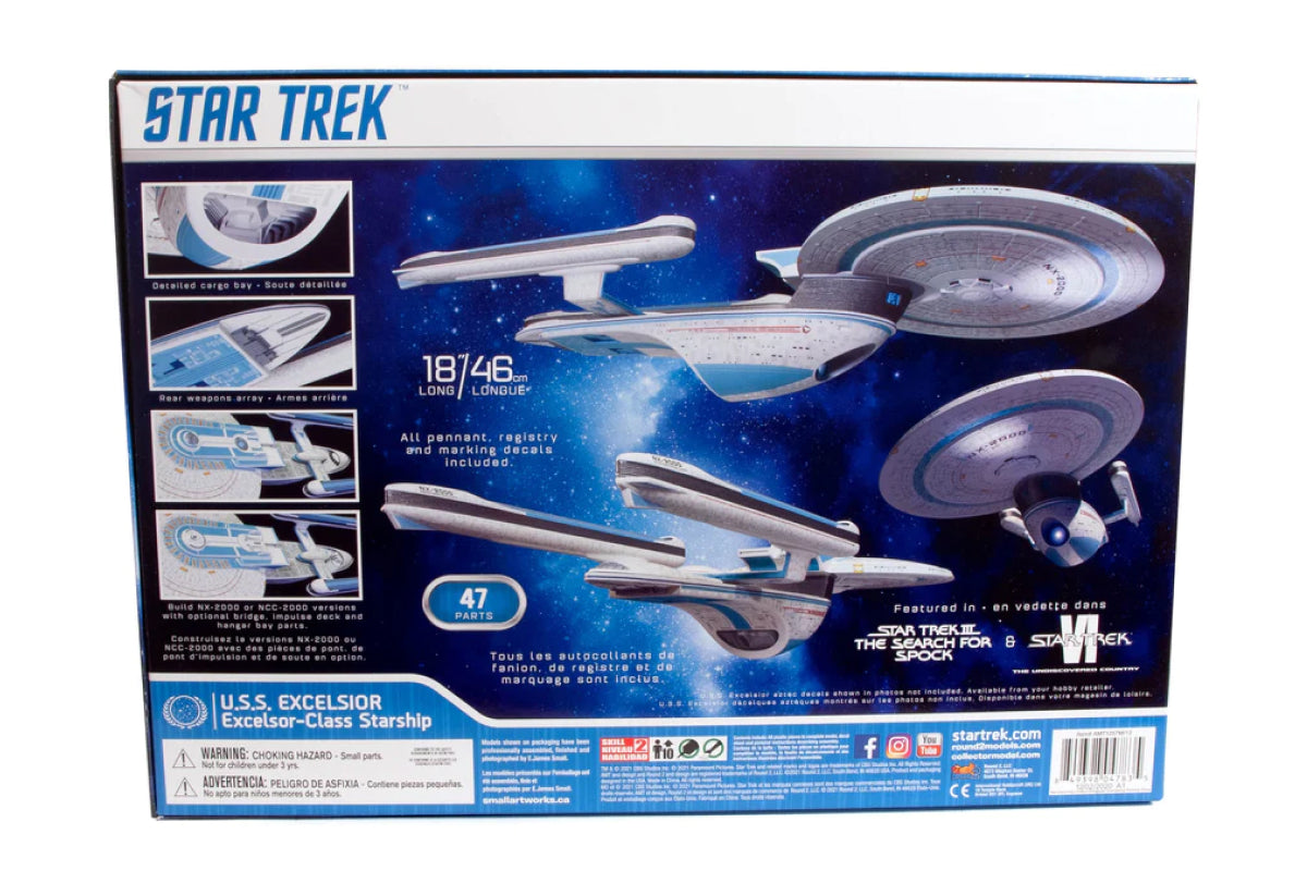 1:1000 - Star Trek U.S.S Excelsior