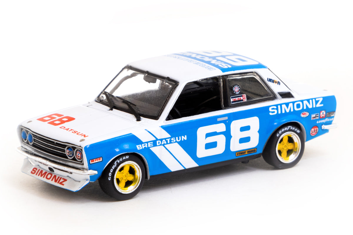 BRE Datsun 510 with Oil Can - Trans-Am 2.5 Championship 1972, Peter Gregg
