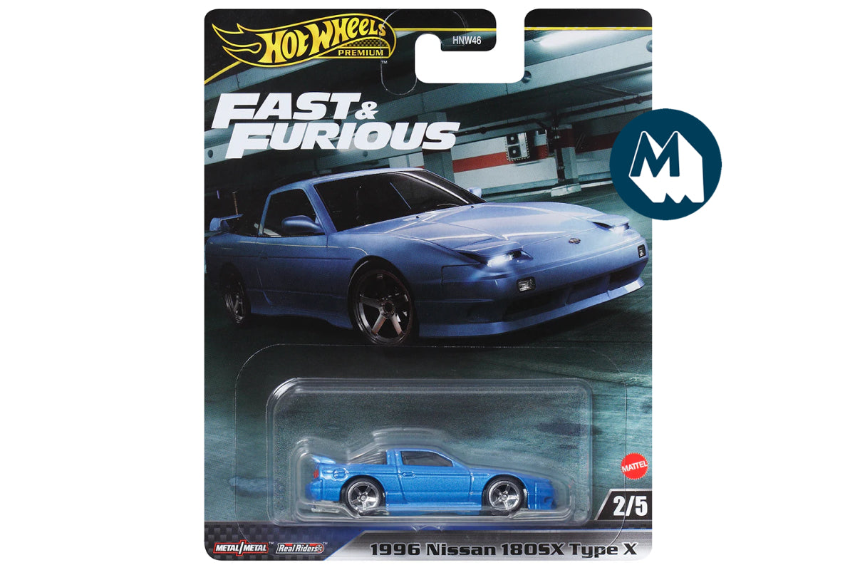 Hot Wheels Fast & Furious Premium 2024 Mix 4 / #2 - 1996 Nissan 180SX Type X