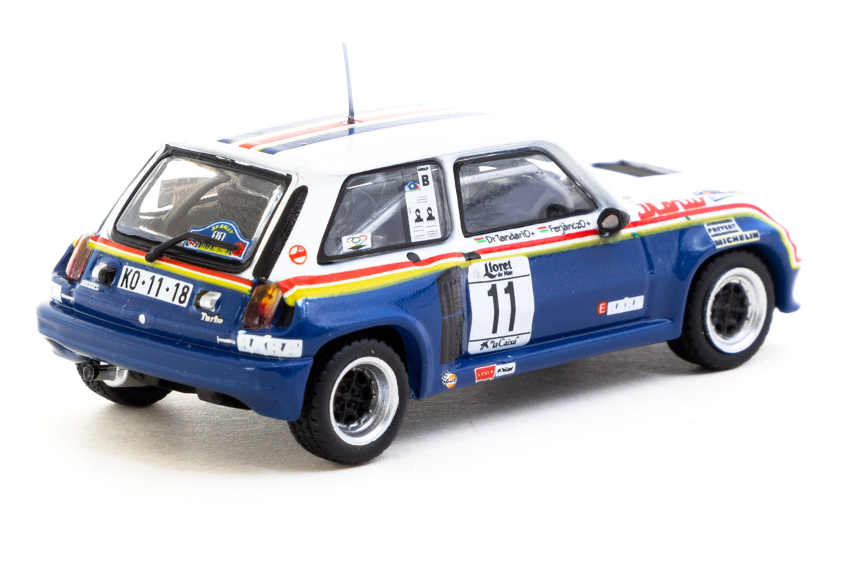 Renault 5 Turbo - Rally Costa Brava 1985, Attila Ferjáncz / János Tandari
