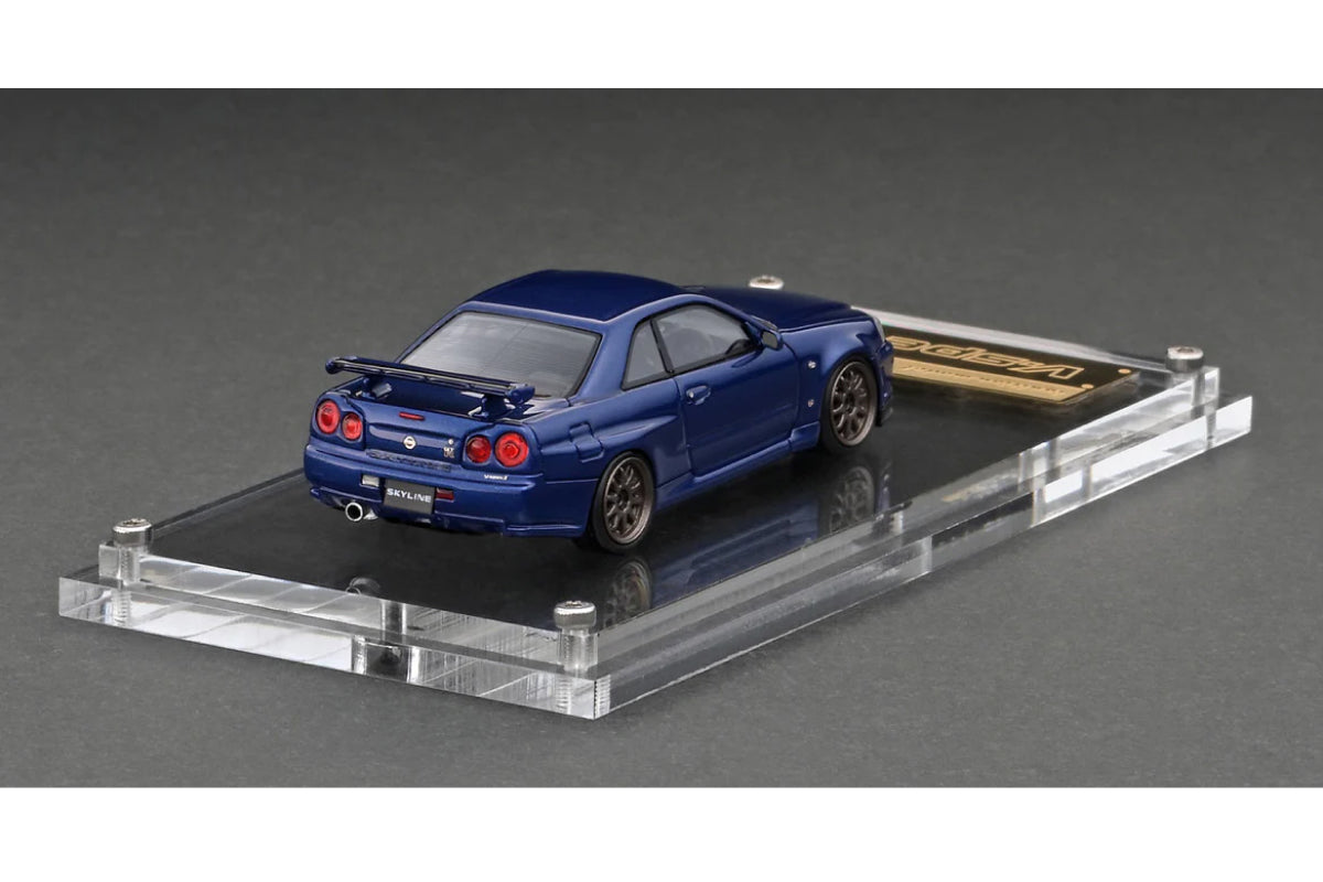 Nissan Skyline GT-R V-spec Ⅱ (R34) (Bayside Blue / Resin)