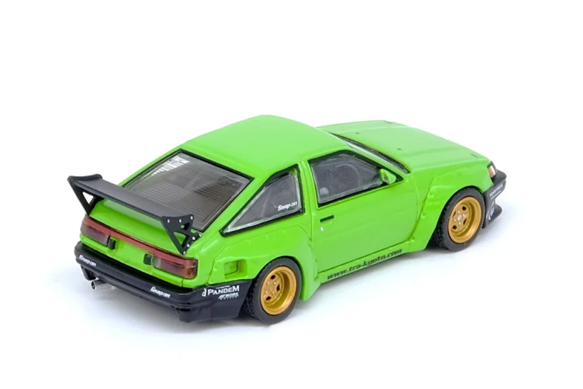 Toyota AE86 Levin "Pandem Rocket Bunny" (Green)