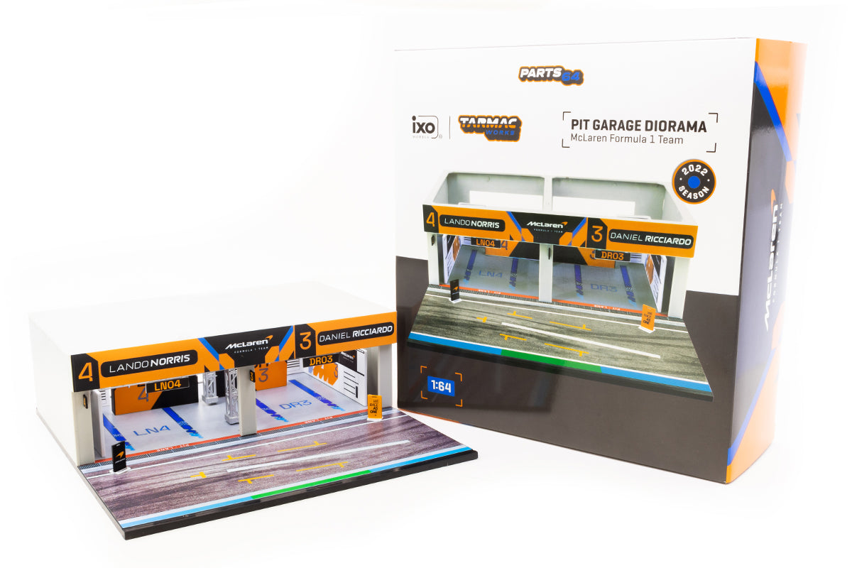 1:64 Pit Garage Diorama - McLaren Formula 1 Team
