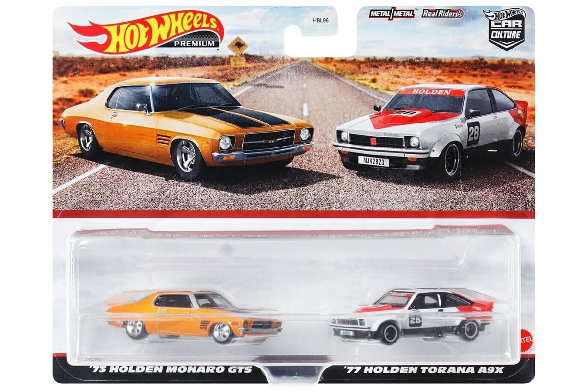 Car Culture Twin Pack - 1973 Holden Monaro GTS / 1977 Holden Torana A9X