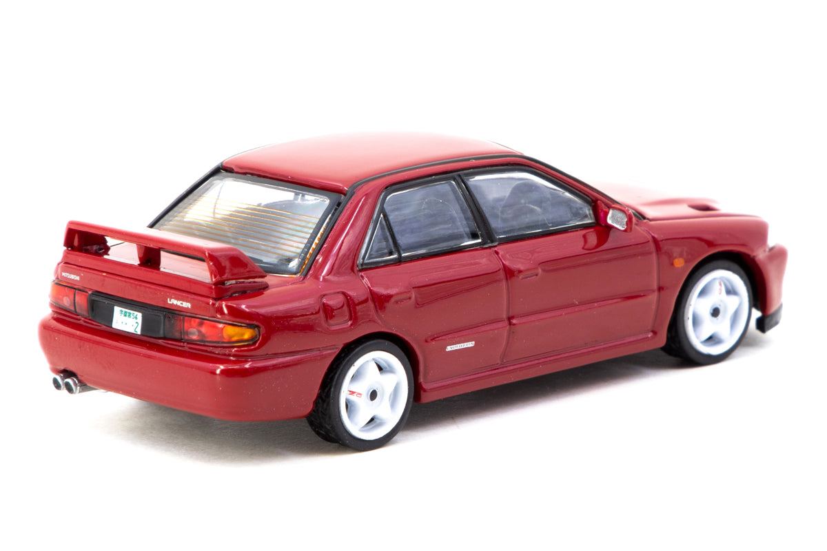 Mitsubishi Lancer GSR Evolution II + Trading Cards (Red)