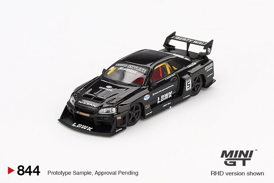 #844 - Nissan LB-ER34 Super Silhouette Skyline (Black)