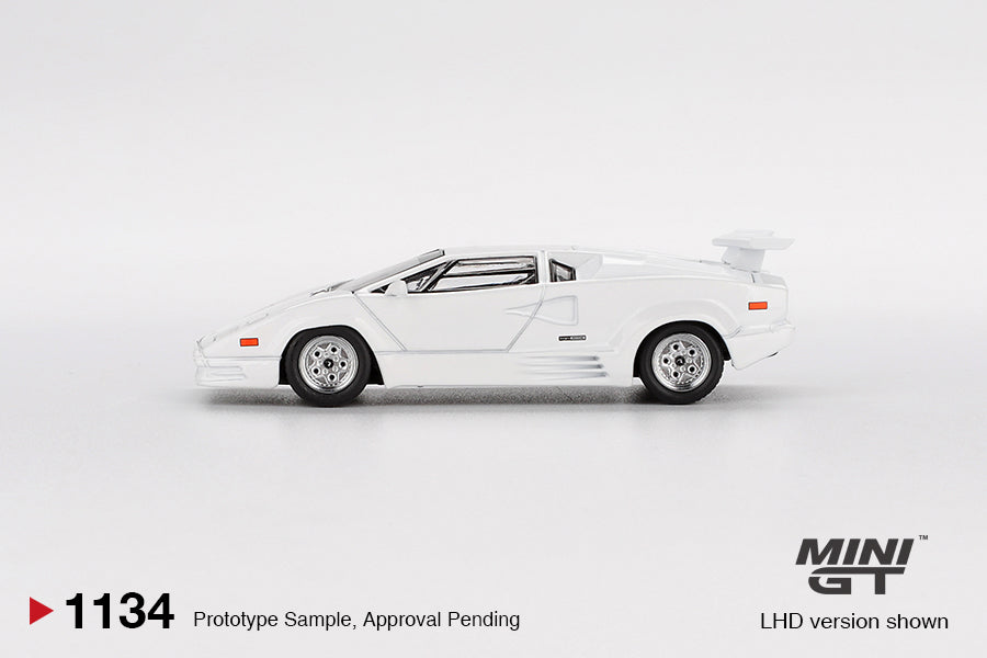 #1134 - Lamborghini Countach 25th Anniversary (White)