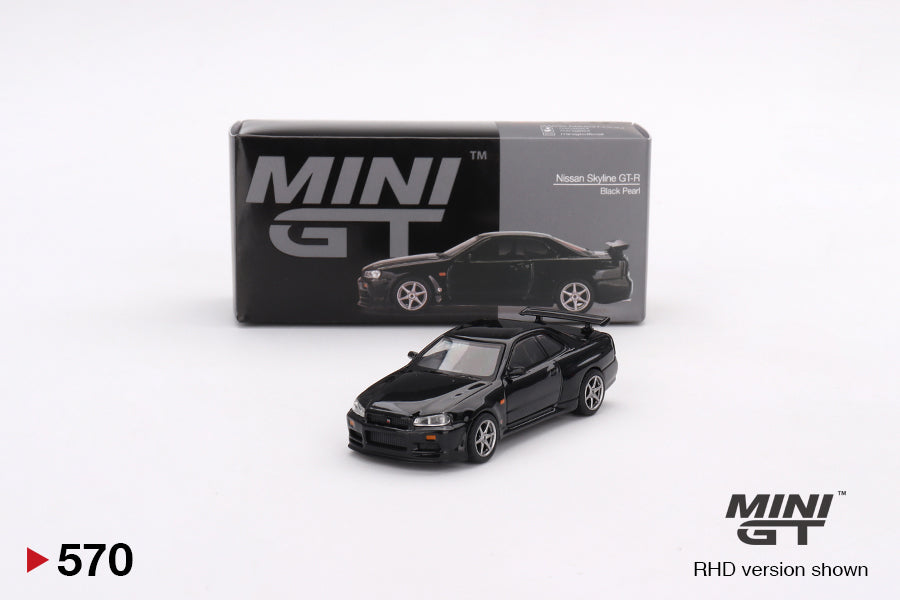 #570 - Nissan Skyline GT-R (R34) V-Spec (Black Pearl)