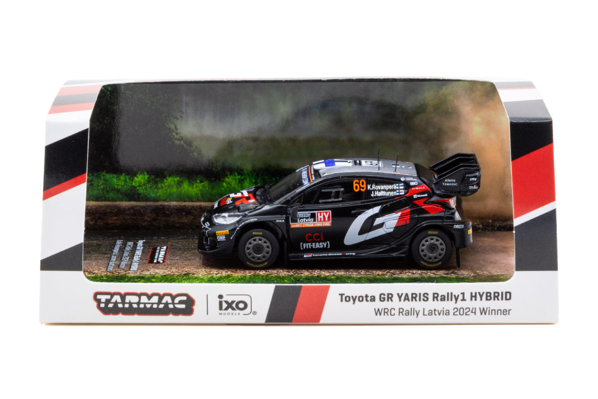 Toyota GR YARIS Rally1 HYBRID - Rally Latvia 2024 Winner, Kalle Rovanperä / Jonne Halttunen