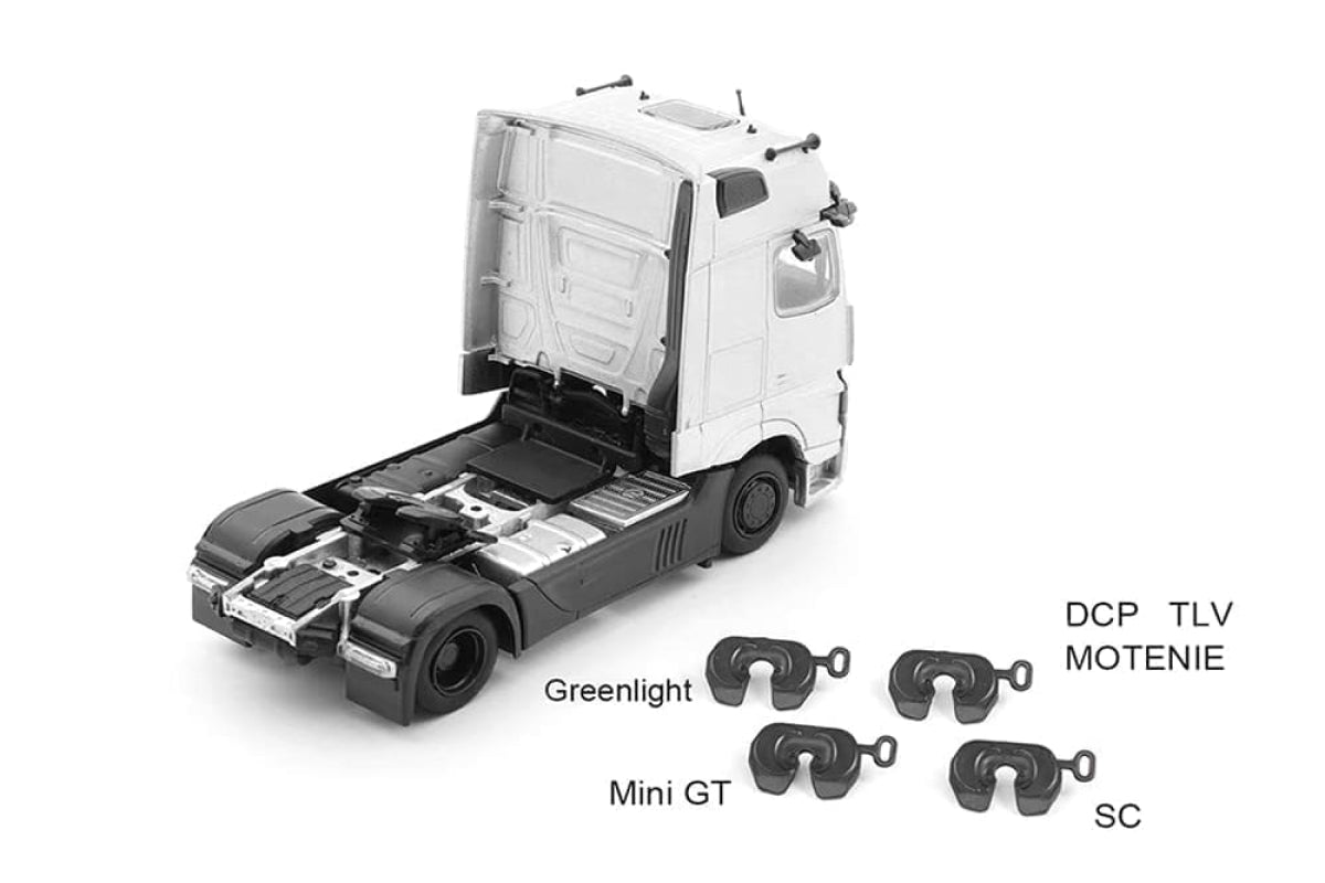 1:64 Mercedes-Benz AMG Actros Auto Transporter (Black)
