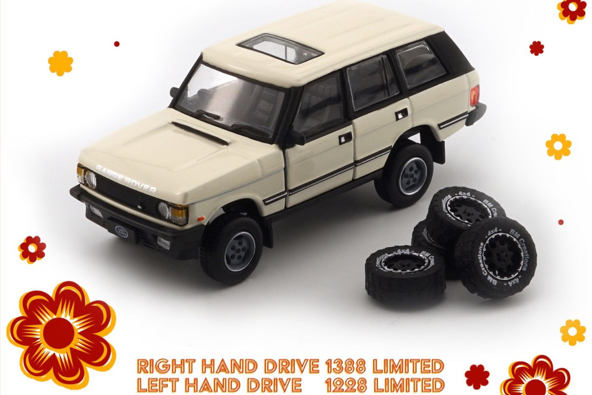 1992 Land Rover Range Rover Classic LSE with extra wheels (White)