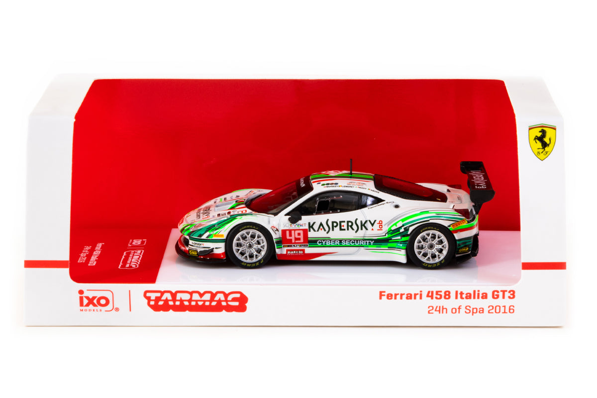 Ferrari 458 Italia GT3 - 24 hours of Spa 2016, S. Lemeret / R. Aguas / A. Moiseev / D. Rizzo