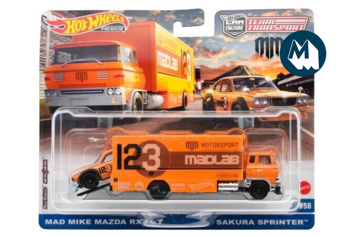 #58 - Sakura Sprinter / Mad Mike Mazda RX3 GT