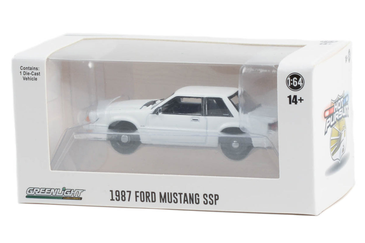 Hot Pursuit 1987-93 Ford Mustang SSP (White)
