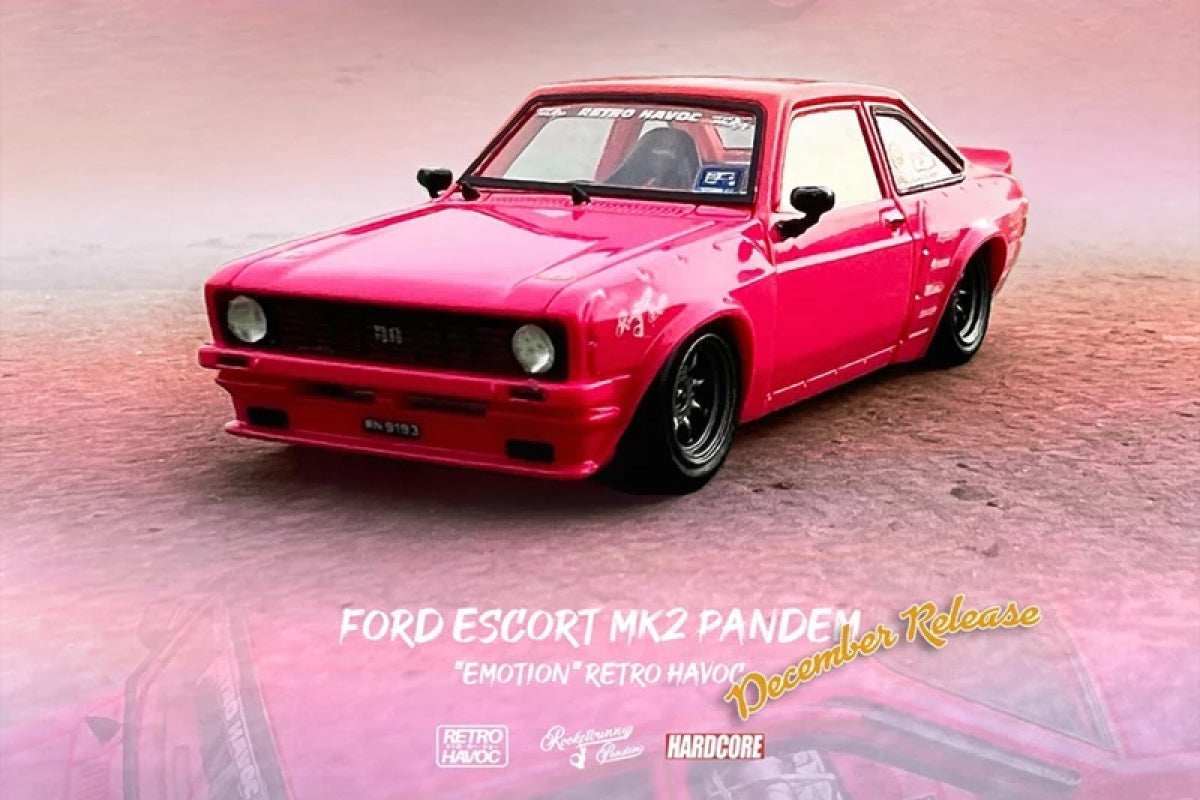Ford Escort MK2 Pandem "Emotion" Retro Havoc (Resin)