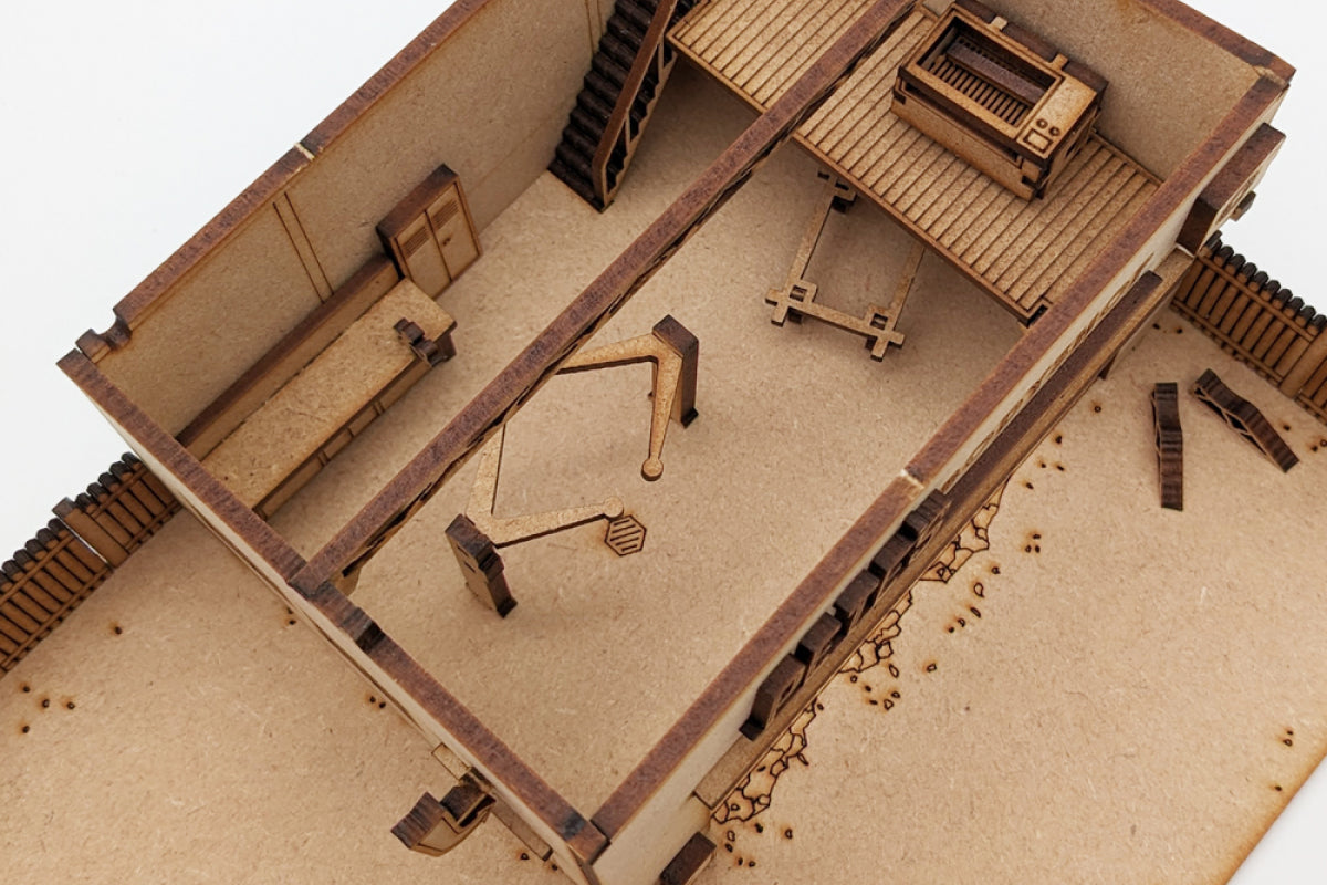 1:64 Diorama Kit - Pete's Bodyshop