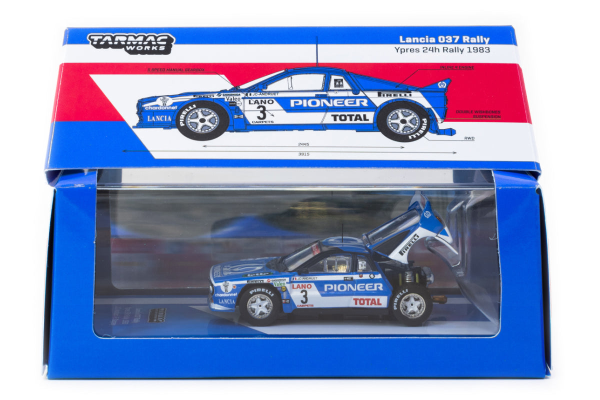 Lancia 037 Rally - Ypres 24 Hours Rally 1983, J.C. Andruet / F. Sappey