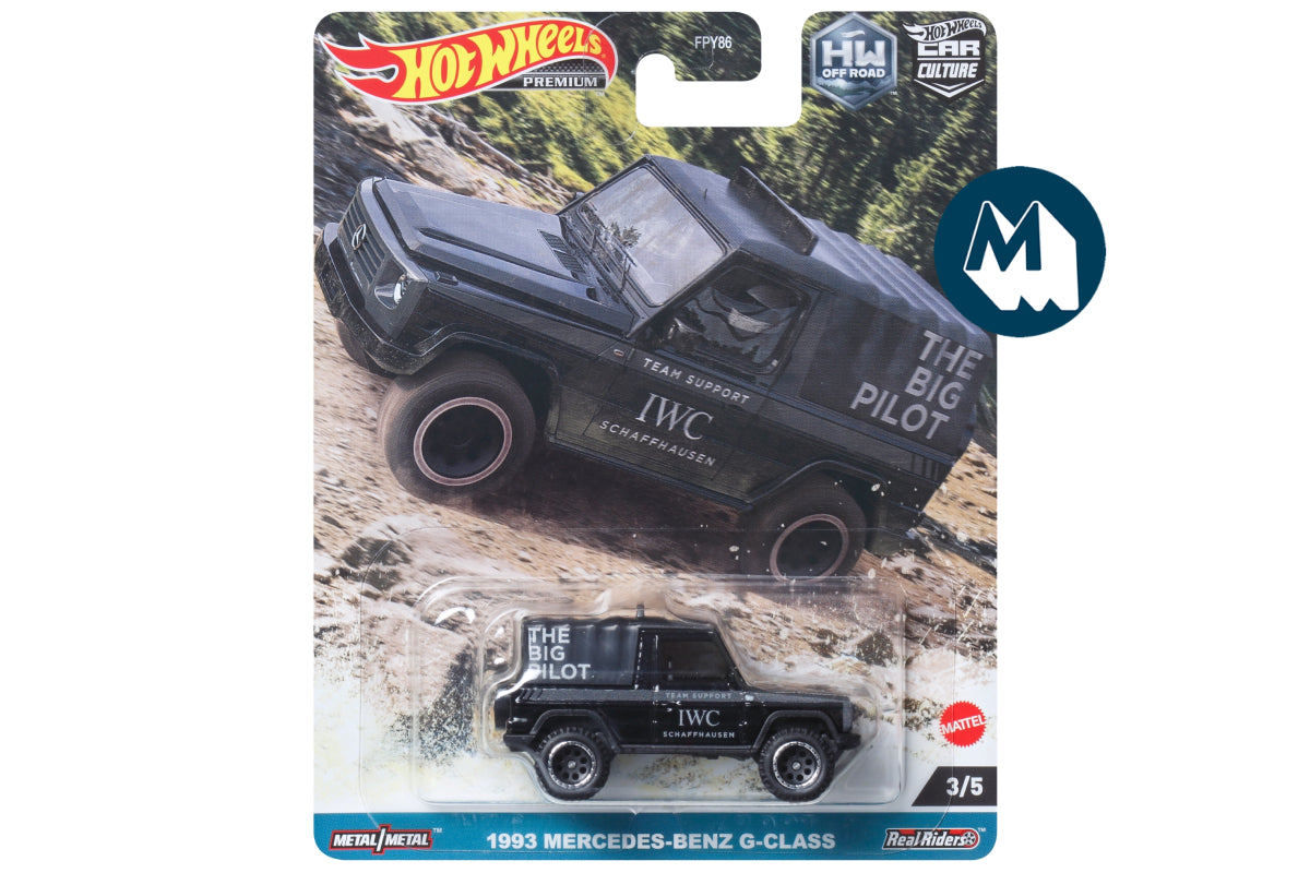 Hot Wheels Car Culture 2023 Mix 6 HW Off Road / #3 - 1993 Mercedes-Benz G-Class