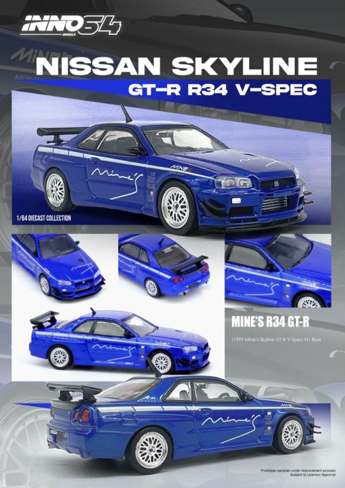 Nissan Skyline GT-R (R34) V-SPEC Tuned by "Mine's"