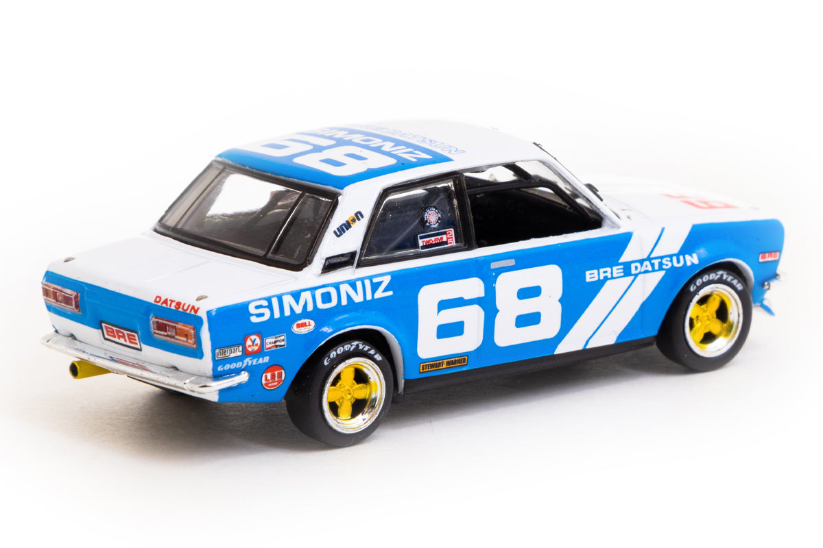 BRE Datsun 510 with Oil Can - Trans-Am 2.5 Championship 1972, Peter Gregg